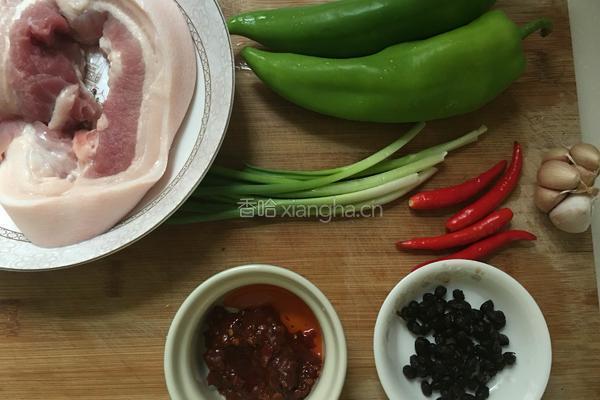 豆豉回锅肉的做法图解1