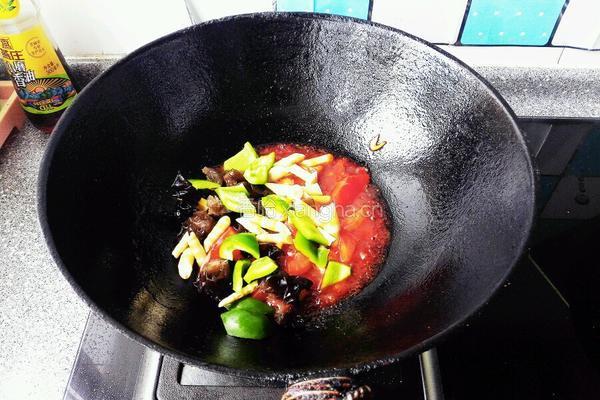 炒面皮的做法图解13
