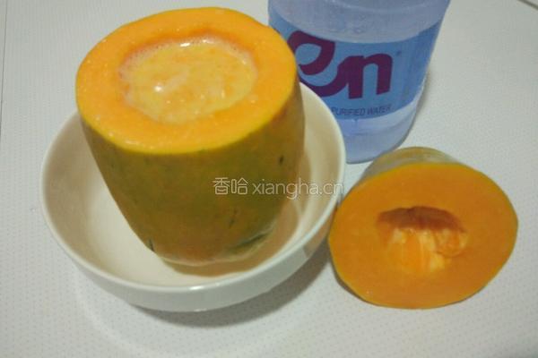 家乡木瓜炖新鲜七彩山鸡蛋的做法图解6