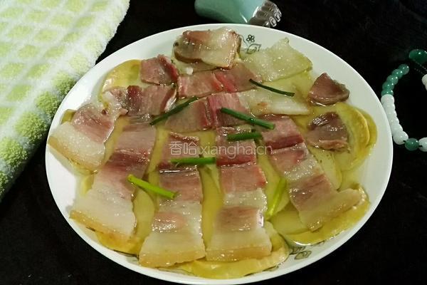 咸肉蒸素鸡的做法图解11