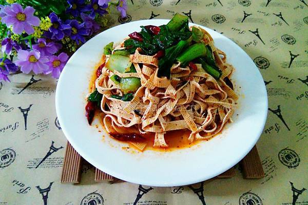 香辣豆腐丝的做法图解6