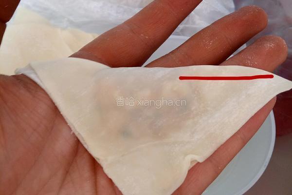 猪肉大葱混沌的做法图解15
