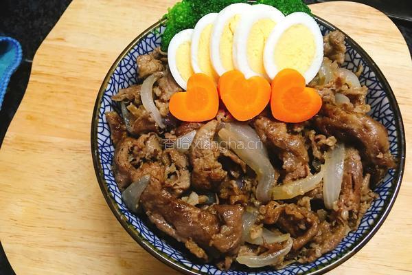 牛丼饭的做法图解11