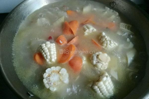 竹笋炖排骨的做法图解11
