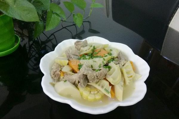 竹笋炖排骨的做法图解13