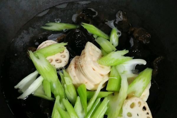 简单炒素菜的做法图解4
