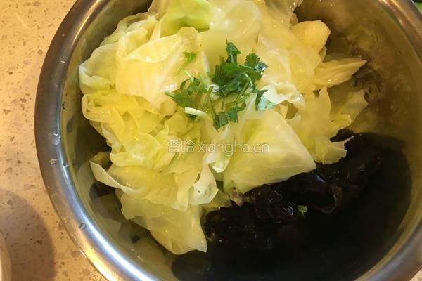 凉拌包包菜的做法图解6