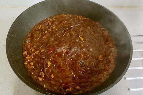 肉末粉条的做法图解13