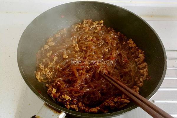 肉末粉条的做法图解14