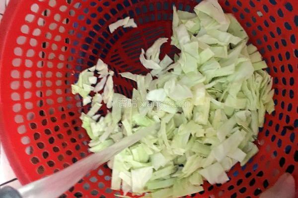 包菜饭的做法图解1