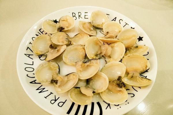 清蒸文蛤的做法图解5