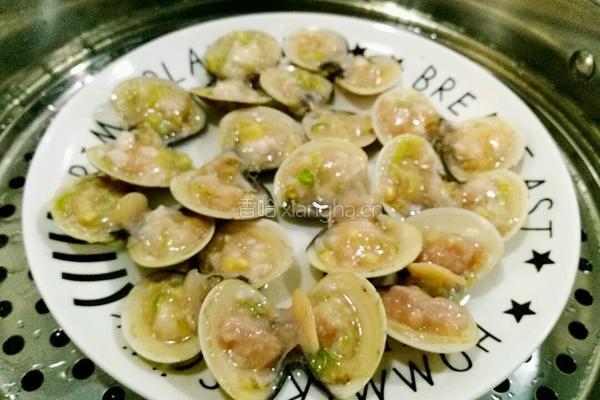 清蒸文蛤的做法图解7