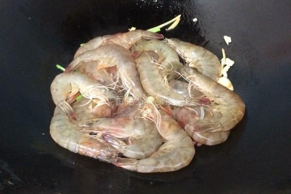蒜香大虾的做法图解5