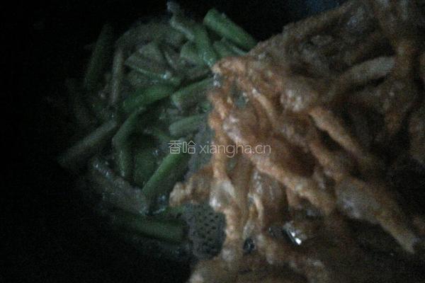 丝瓜炒馓子的做法图解8