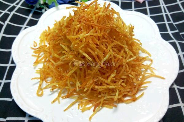 椒盐土豆丝的做法图解10