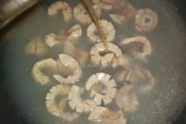 芹菜炒腰花的做法图解8