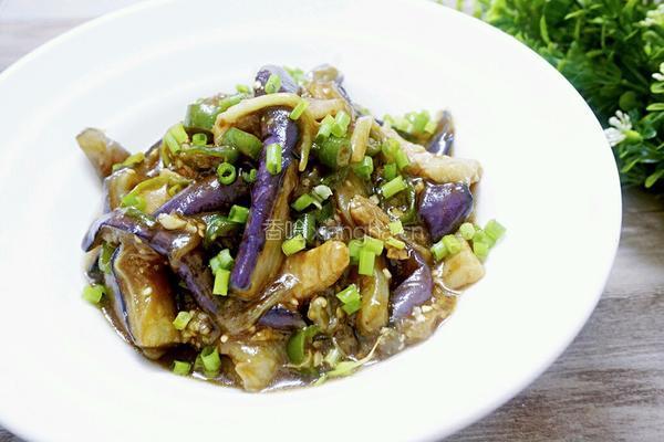 蚝油烧茄子的做法图解15