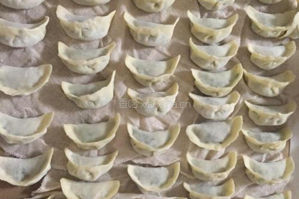 韭菜馅饺子的做法图解5