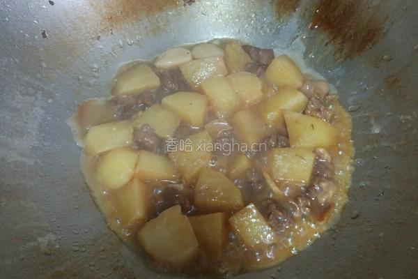宝宝版土豆炖牛肉的做法图解9