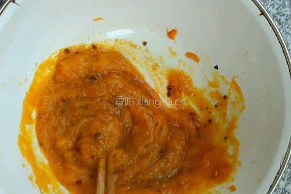 南瓜饼(难看了点)的做法图解3