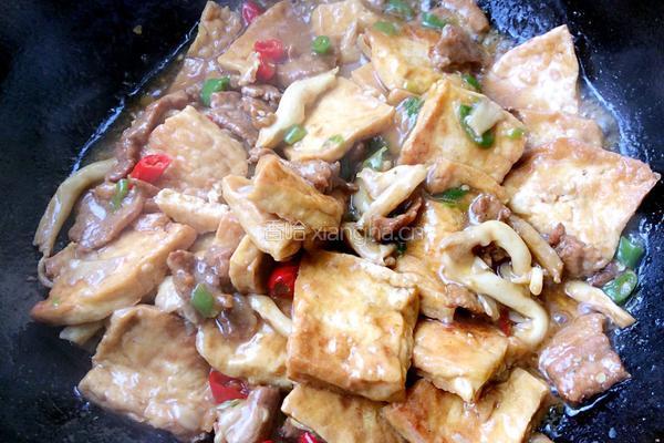 蘑菇豆腐的做法图解12