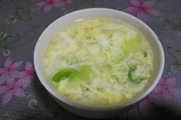 黄瓜鸡蛋虾仁汤的做法图解4