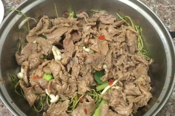 家常水煮肉片的做法图解9