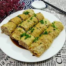 百叶卷肉的做法[图]