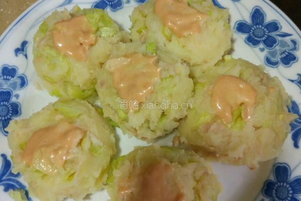 金枪鱼土豆沙拉的做法图解9