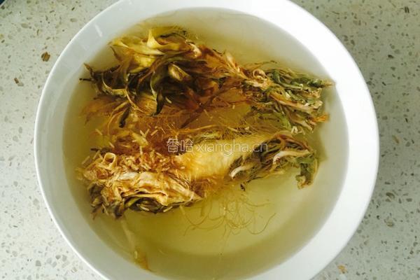 霸王花猪骨汤的做法图解2