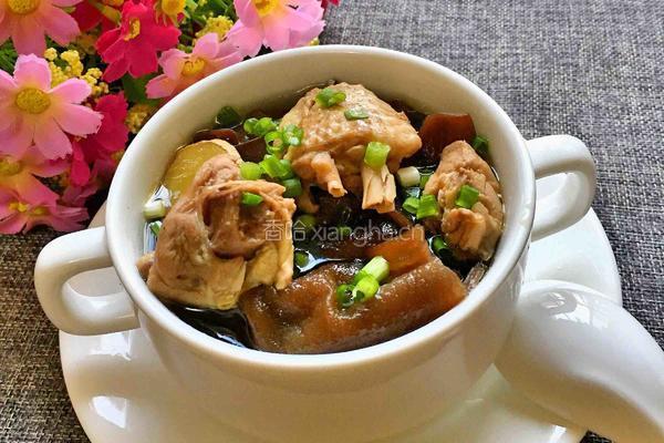木耳鸡汤的做法图解6
