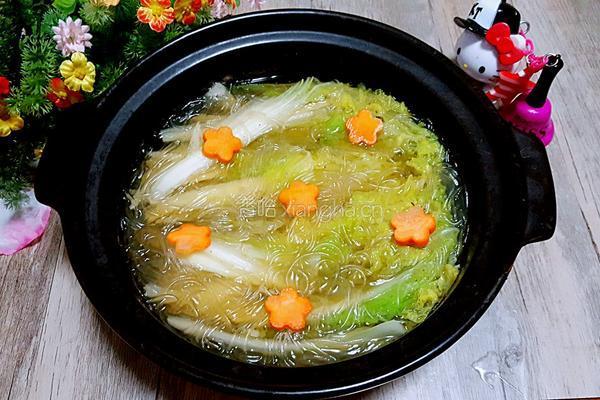 粉丝白菜煲