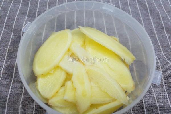 酱油醋泡姜的做法图解3