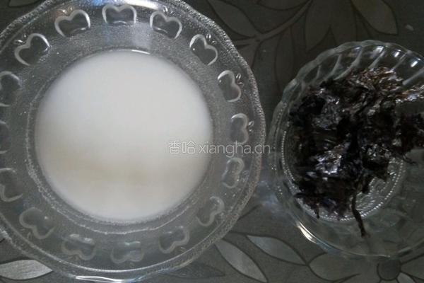 紫菜虾皮鸡蛋汤的做法图解3