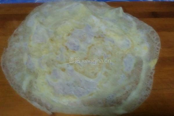 猪肉蛋卷的做法图解6