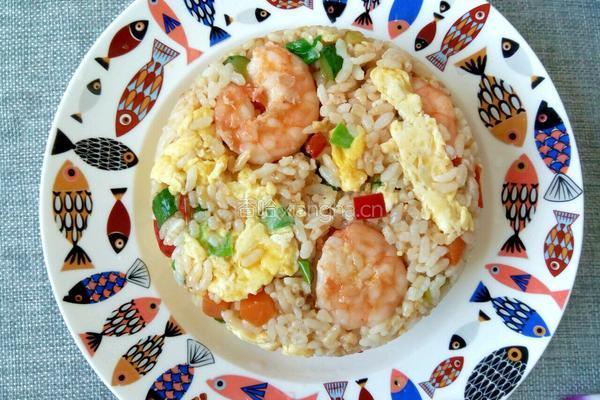 虾仁鸡蛋炒饭的做法图解9