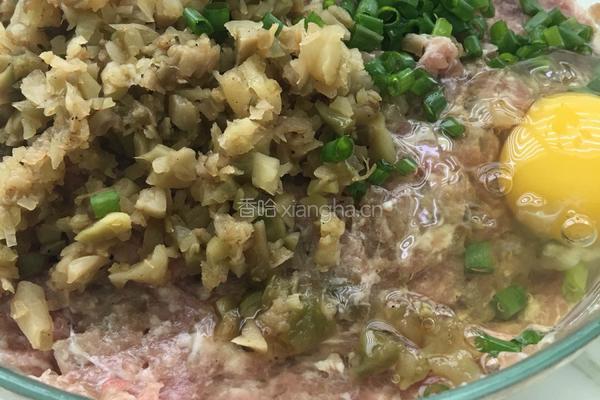 榨菜鲜肉月饼的做法图解5