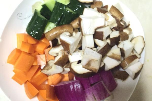 肉干饭的做法图解3