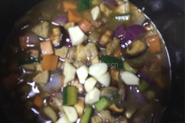 肉干饭的做法图解6