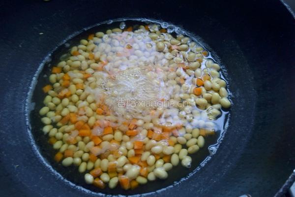 肉沫炒黄豆的做法图解6