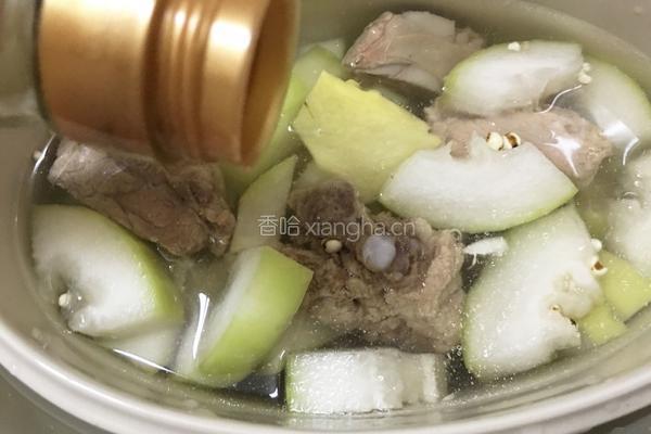 薏米排骨冬瓜汤的做法图解9