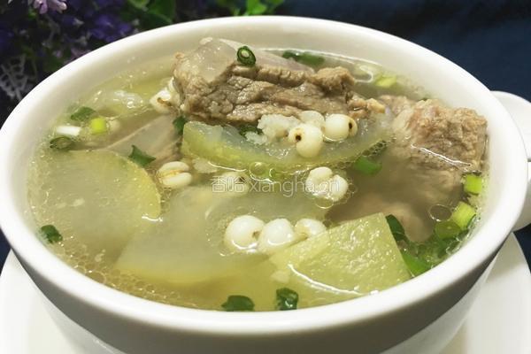 薏米排骨冬瓜汤的做法图解13
