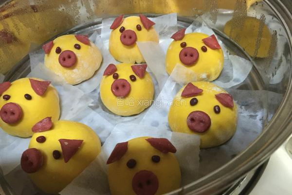小猪肉包的做法图解14