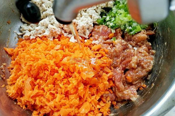 胡萝卜豆腐饺子的做法图解11
