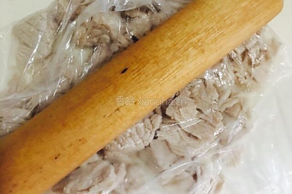 原味肉松（面包机版）的做法图解4