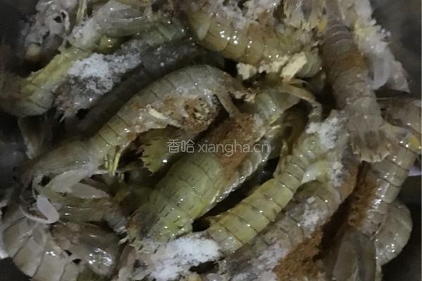 烧烤皮皮虾的做法图解2