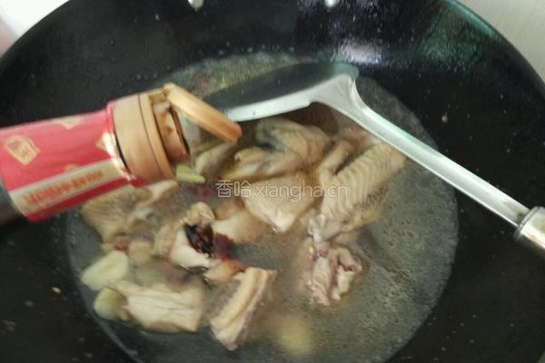 蘑菇烧鸡的做法图解5