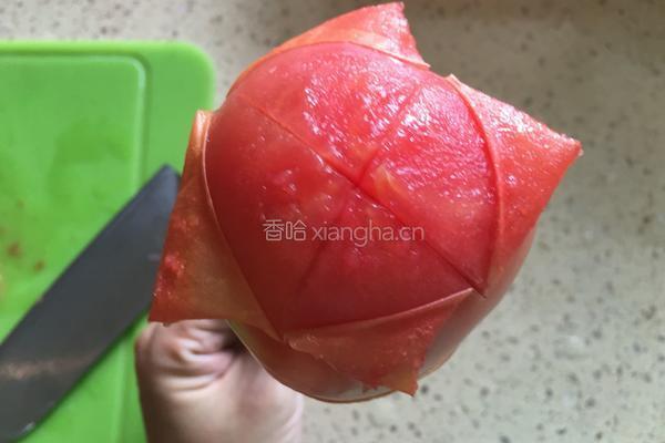 西红柿鸡蛋水饺的做法图解2