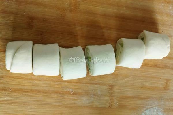 葱花馒头的做法图解9