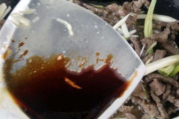 牛肉海鲜菇的做法图解7
